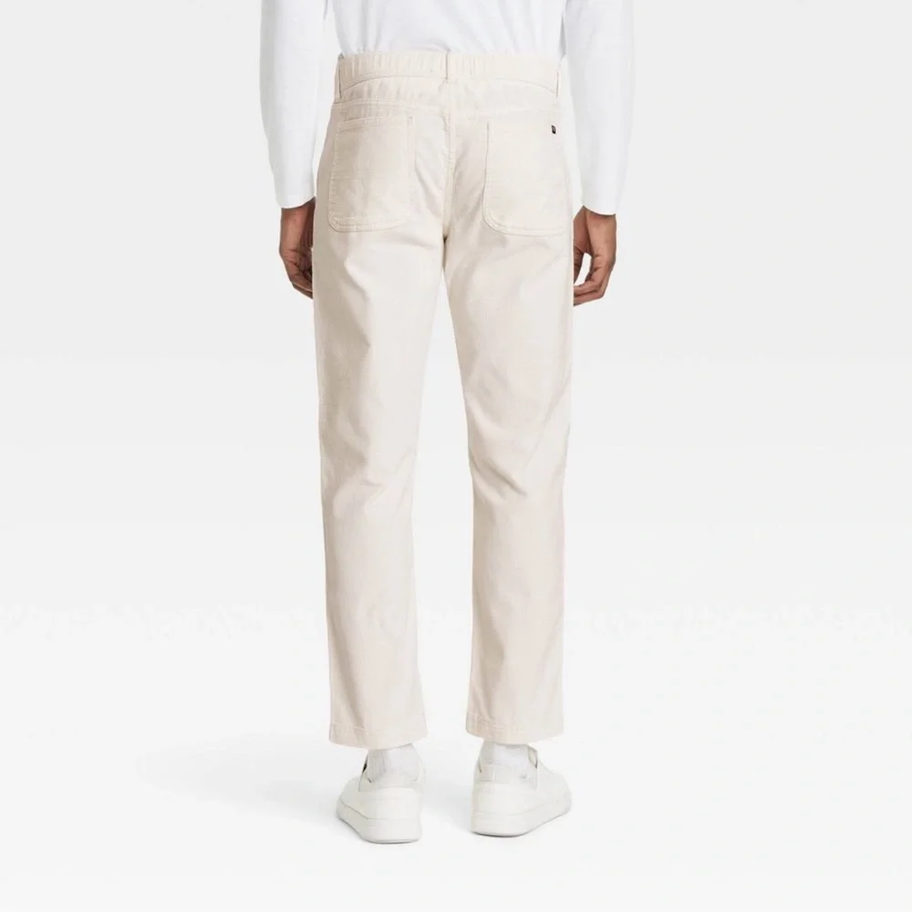 Men's 5 pocket Fit Cream cord pants small - Picture 2 of 6